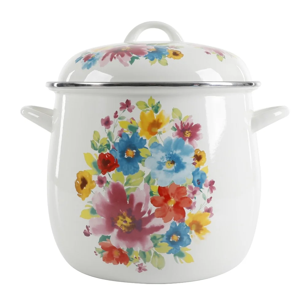 The Pioneer Woman Breezy Blossom Bouquet Stock Pot - Picture 6 of 10